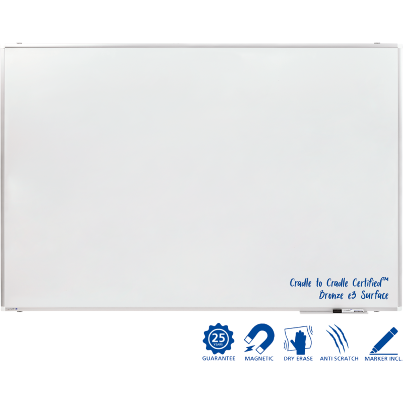 Tableau blanc émaillé PREMIUM PLUS 120x180cm - Legamaster