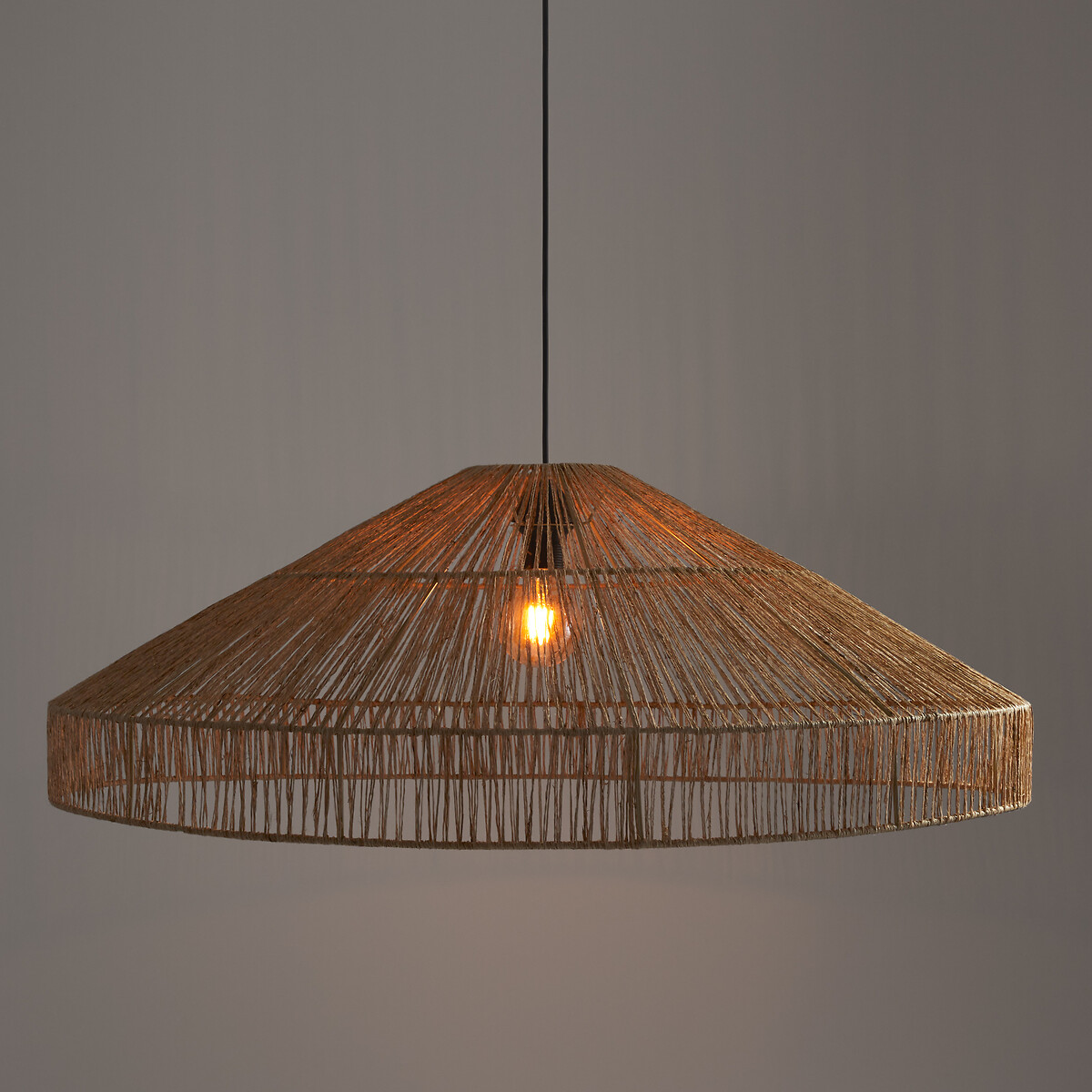 LA REDOUTE INTERIEURS<br>Candeeiro suspenso Ø90 cm, Yaku
