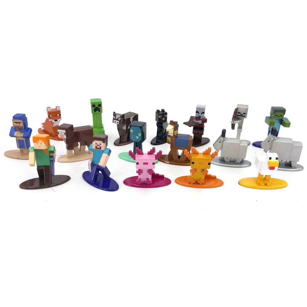 Minecraft Nano Metal Diecast 18-Figuren-Packung