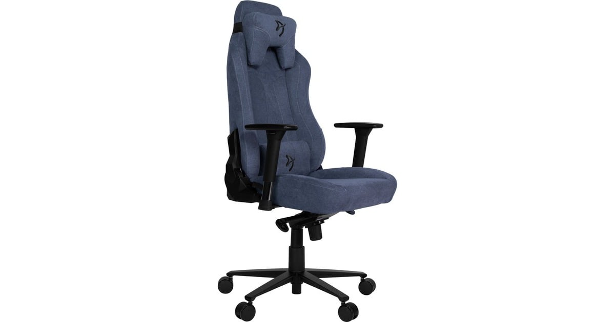 ArozziVernazza Soft Fabric - Blue gamestoel  (Blauwgrijs)