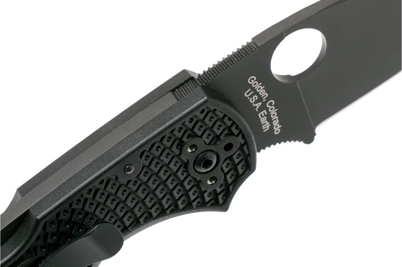 Spyderco Native 5 Lightweight Black C41PBBK5 Black FRN, zakmes