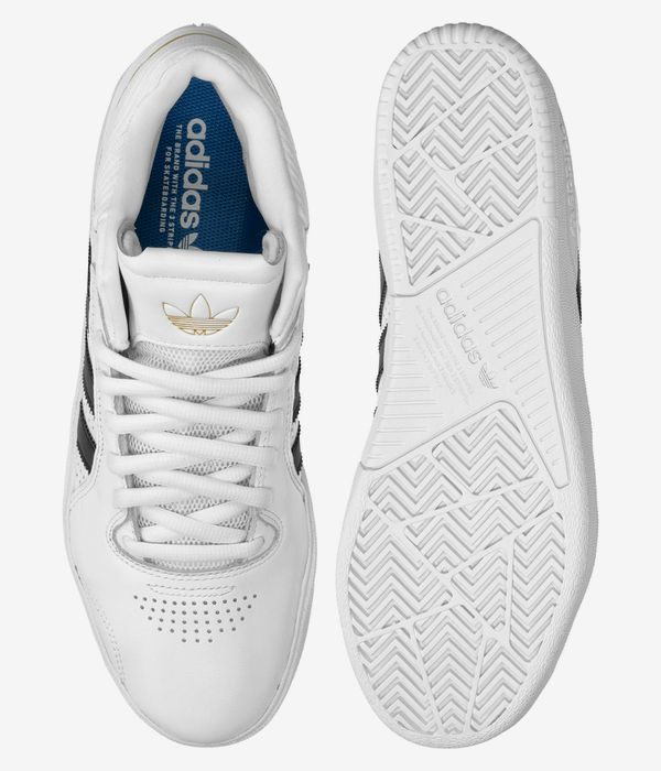 adidas Skateboarding Tyshawn Schuh (white core black gold melange)