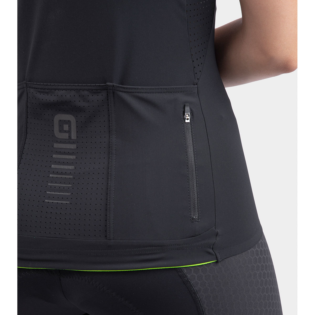 Ale R-EV1 Race Special Fietsshirt Korte Mouwen Zwart Dames