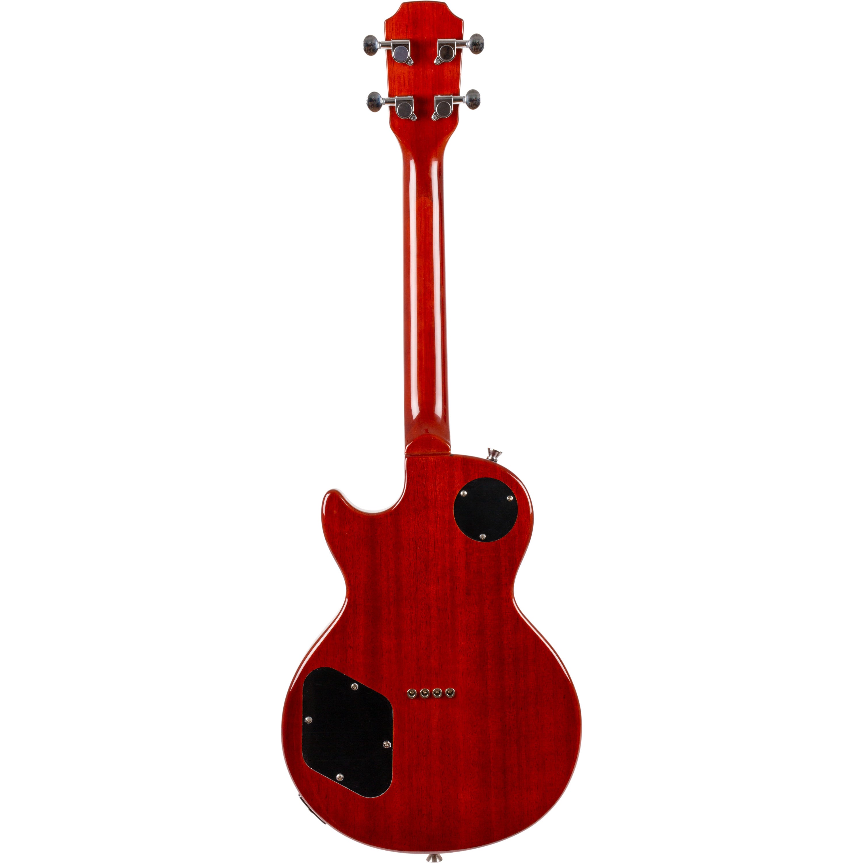 Flight Rock Series Centurion Tenor Vintage Gold solid body elektrische ukelele met gigbag