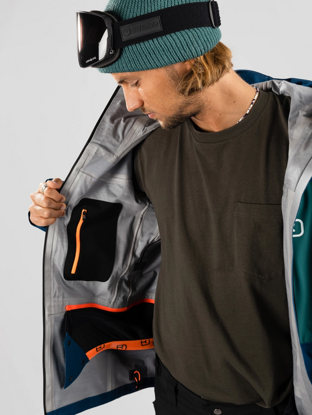 Ortovox 3L Guardian Shell Jacket petrol blue