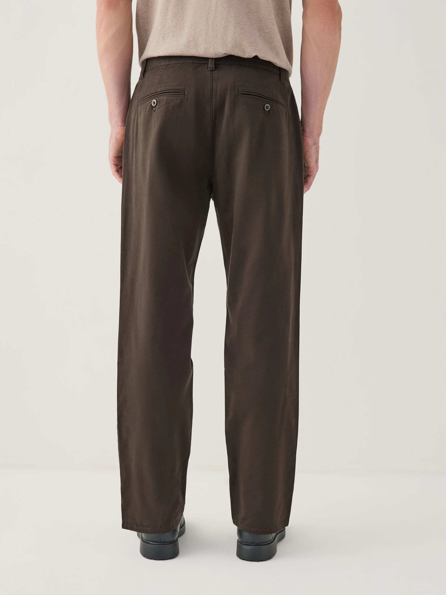 Bruin - Single Pleated Stretch Chinos Trousers