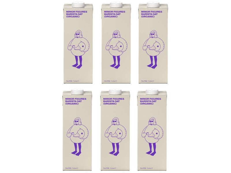 Minor Figures Barista Oat organic 6 x 1 l Bio Getränk auf Basis von Hafer