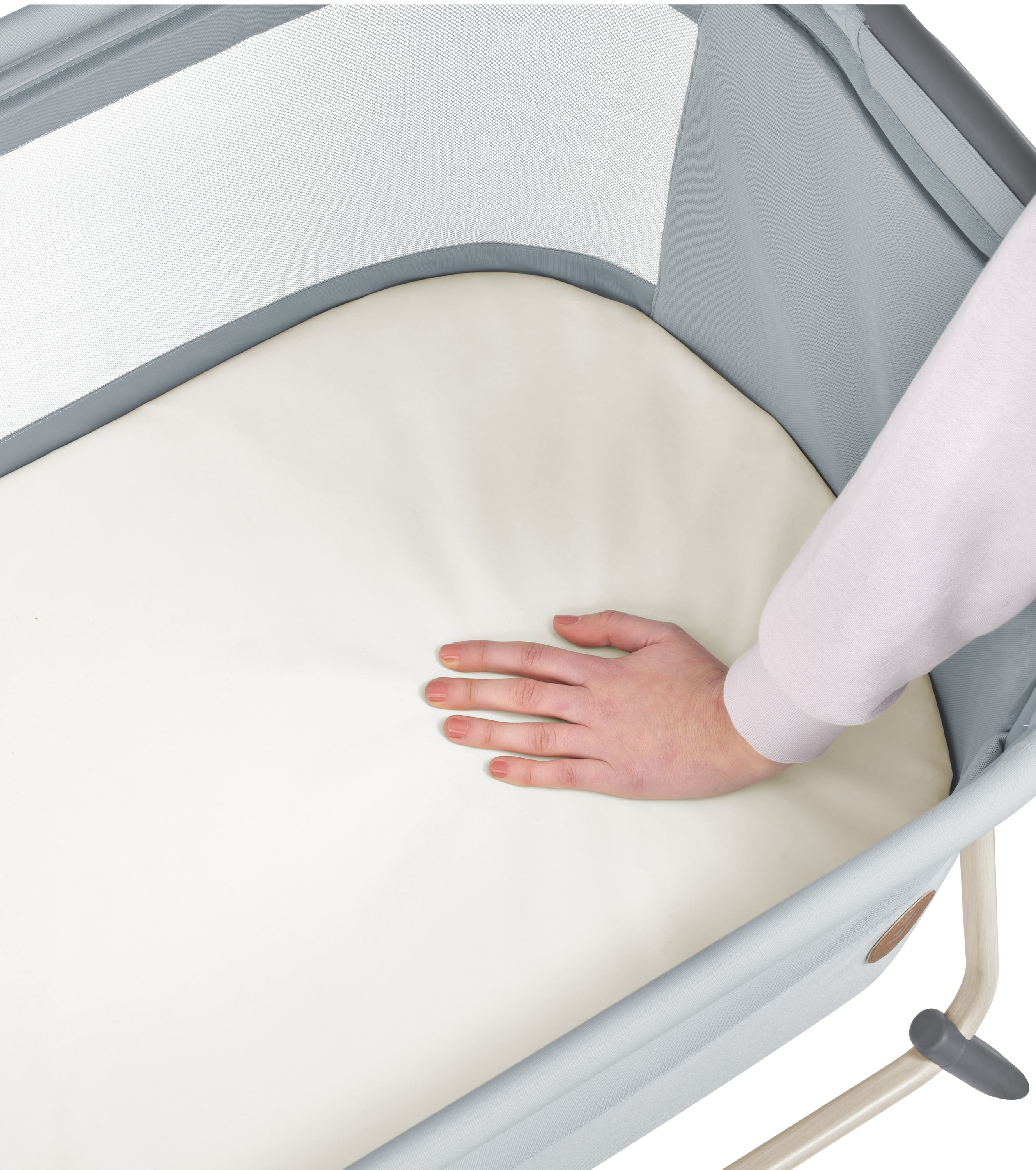 Beistellbett TORI grau