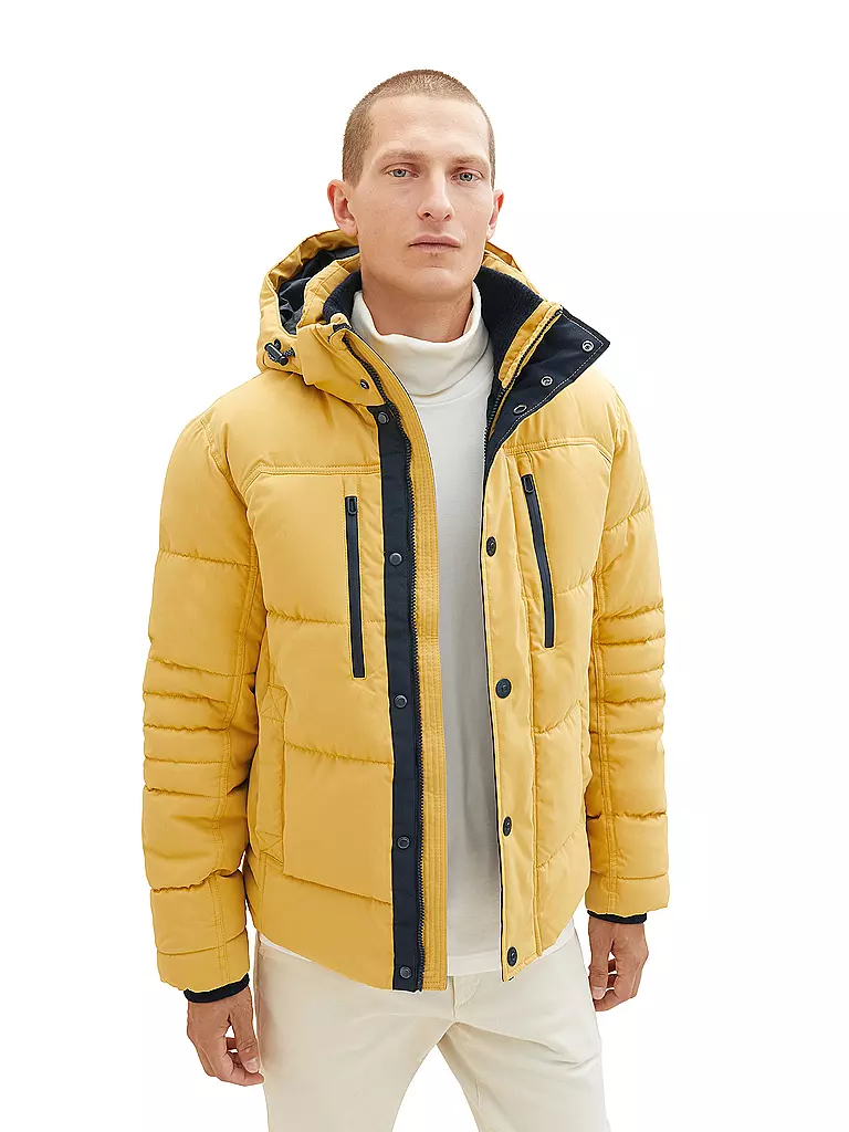 TOM TAILOR Steppjacke gelb