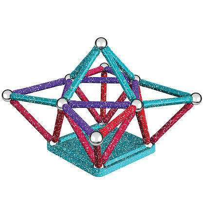 Geomag Magnets?t - Glitter Recycled - 60 Dele
