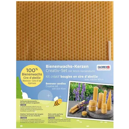 Glorex Bienenwachswaben 3er Set