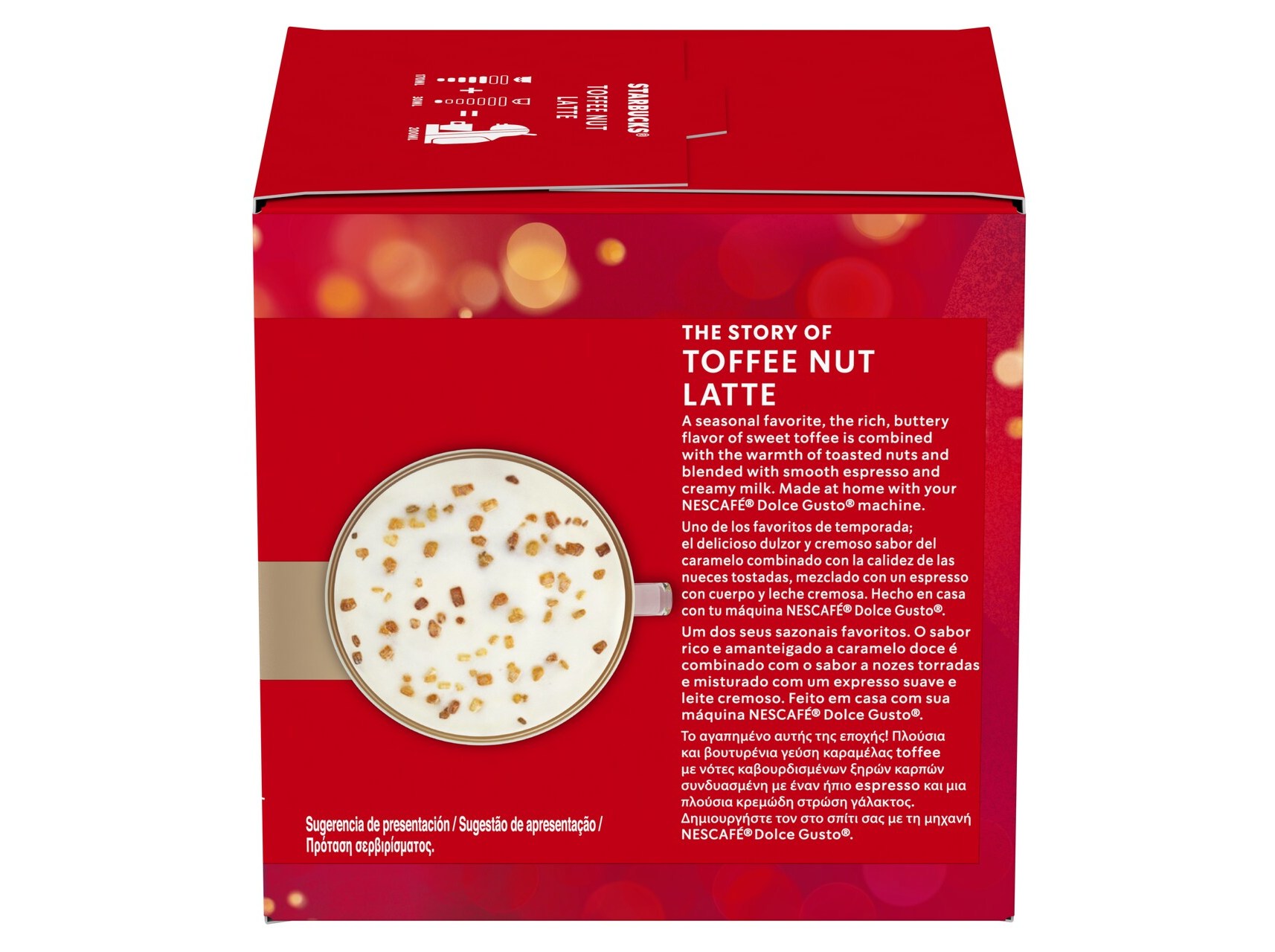 CAPSULAS STARBUCKS NDG TOFFEE NUT LATTE 6 UN
