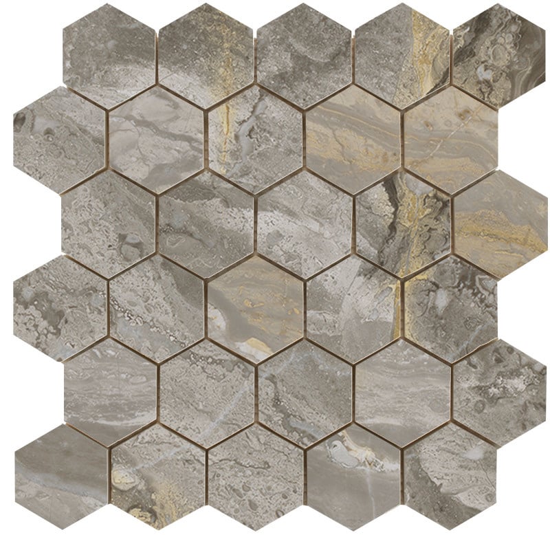 Jabo Luxury Nature hexagon mozaïek 26x27cm