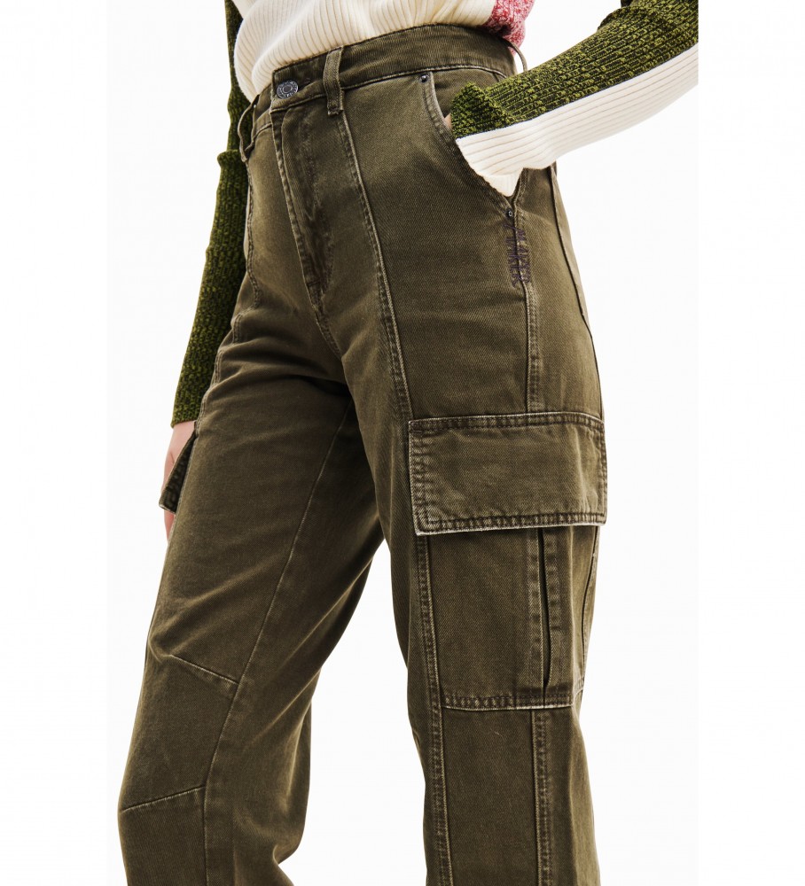 Desigual Jean Riga verde