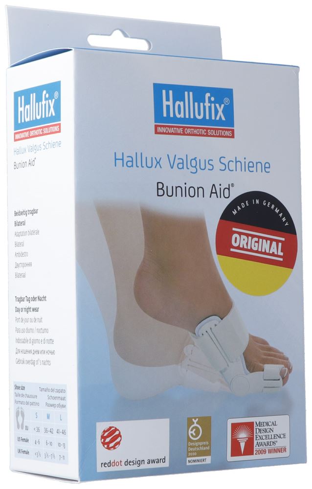 Hallufix Hallux Valgus Orthese Nacht 36-42 1 Stk
