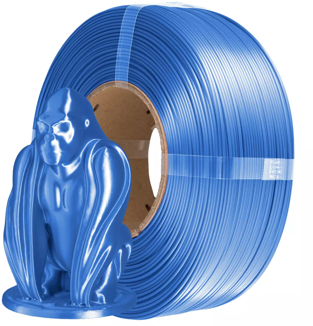 AzureFilm  PLA Silk Refill Royal Sapphire, 1,75 mm / 1000 g    Hochwertiges Filament mit Silk-Effekt in Royal Sapphire, ohne Spule