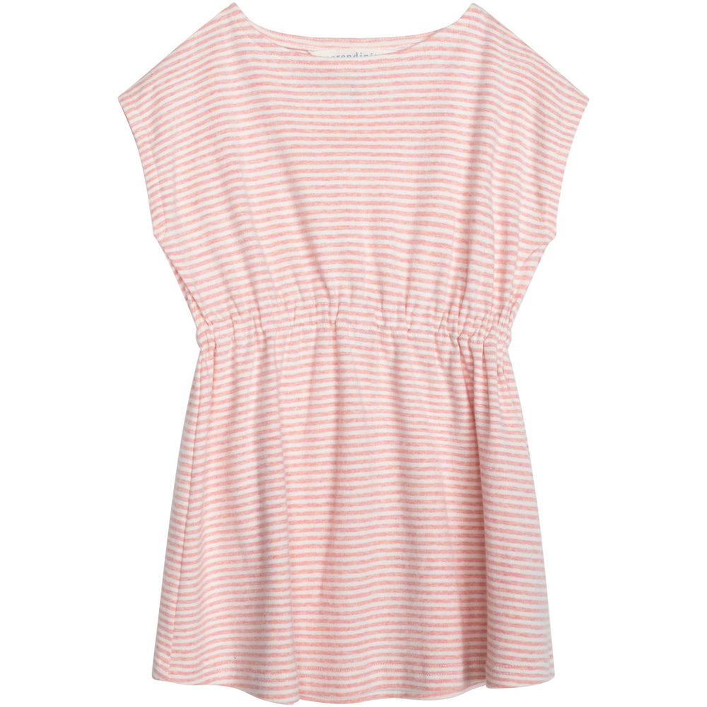 Køb Serendipity Coral/Offwhite Strand Kjole Stripe