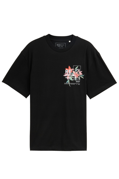 Tom Tailor zwarte heren t-shirt