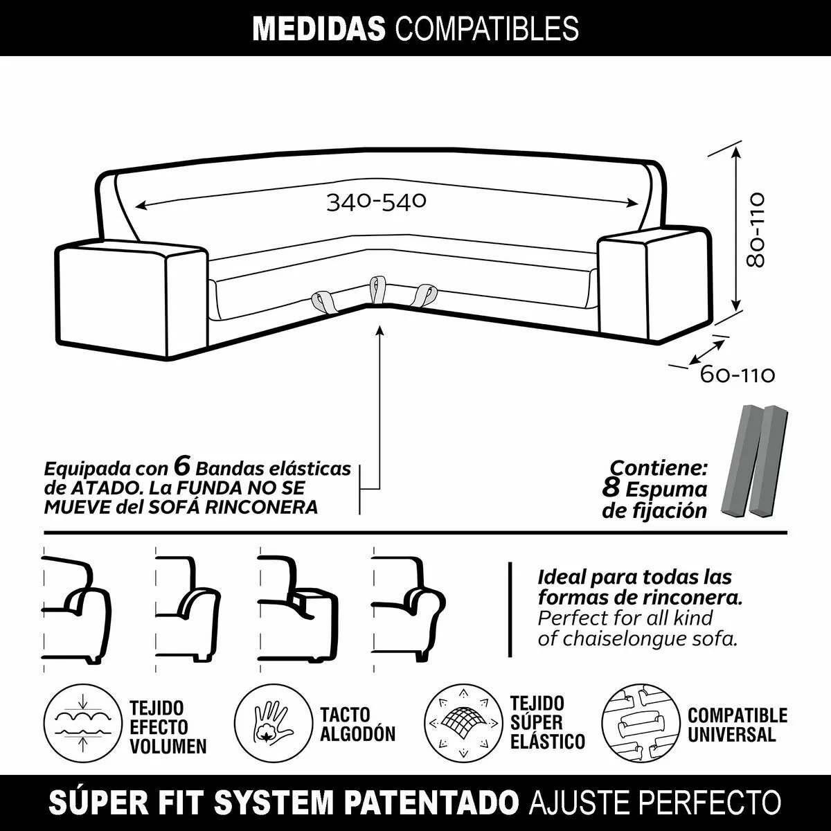 Sofaskins NIAGARA - Bleu marine
