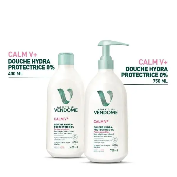 Vendôme Laboratories - Gel de Banho Hidra-Protetor 0% CALMV+ 400ml