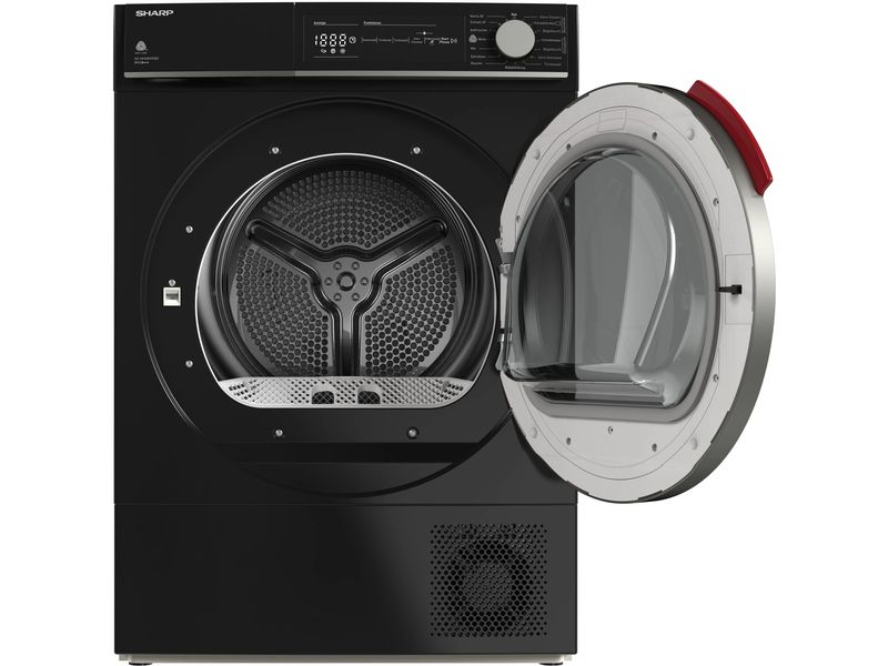 Sharp Wäschetrockner KD-NHH8S9GB3-DE Rechts Wärmepumpentrockner