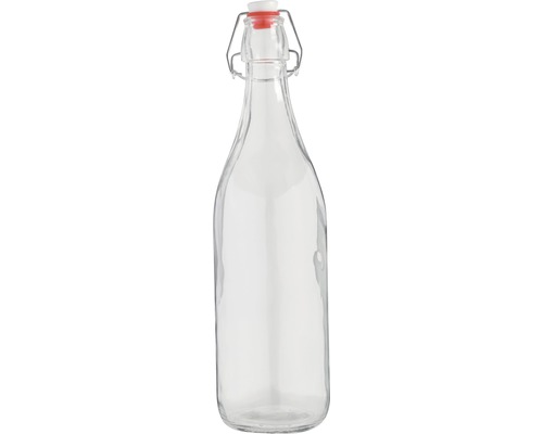 Fles, voorraadfles met beugelsluiting, 250 ml