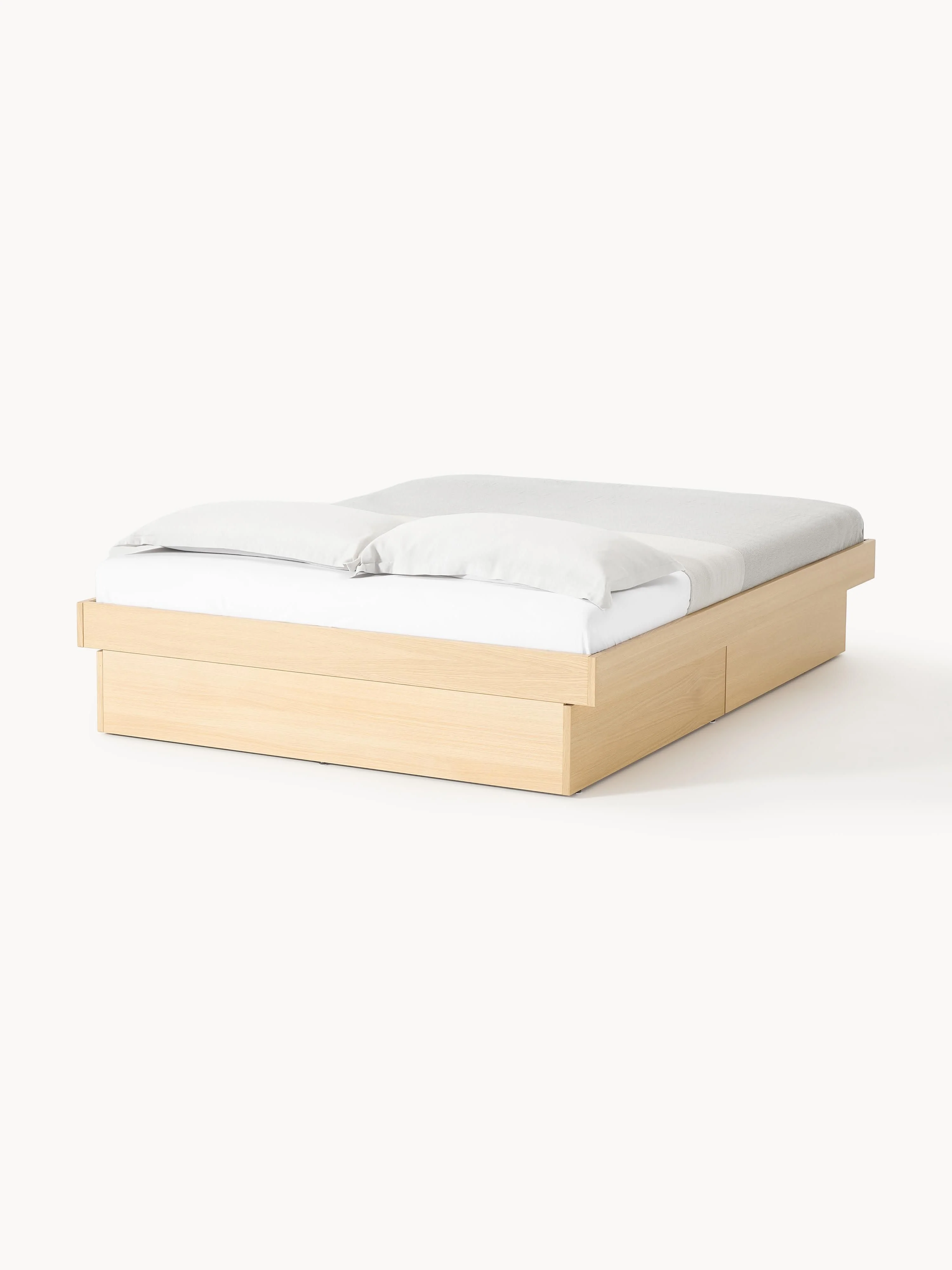 Houten bed Sato met lades