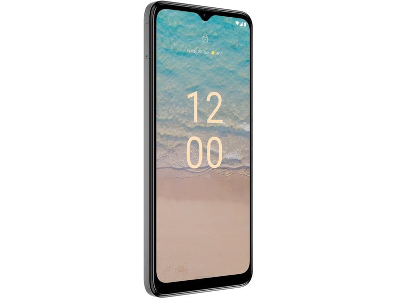 Nokia G22 64 GB Meteor Grey Schlankes Android-Smartphone mit grossem Display und 90 Hz Refresh-Rate