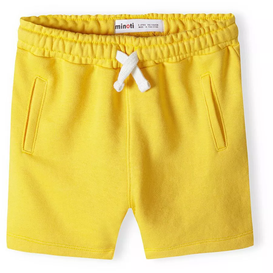 MINOTI T-Shirt und Shorts im Set GelbWeißDunkelblau