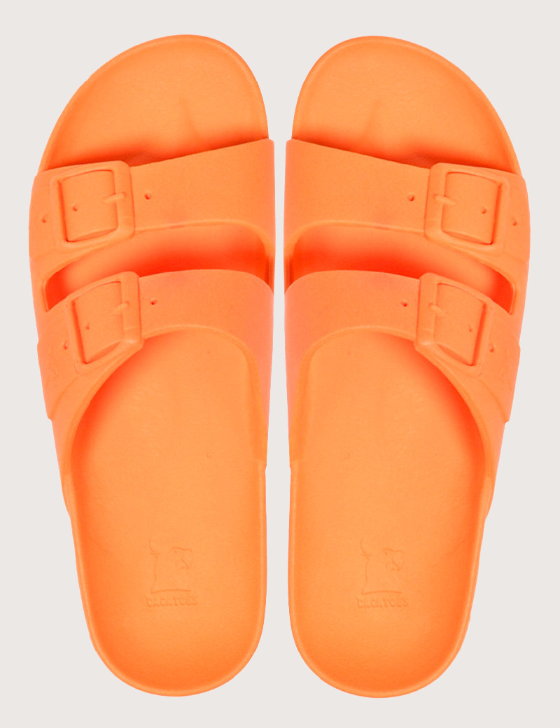 CACATOES SANDALES FEMME BAHIA ORANGE FLUO