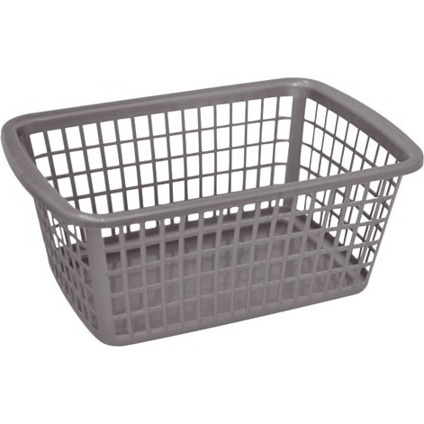 Corbeille à linge 11 Litres, gris