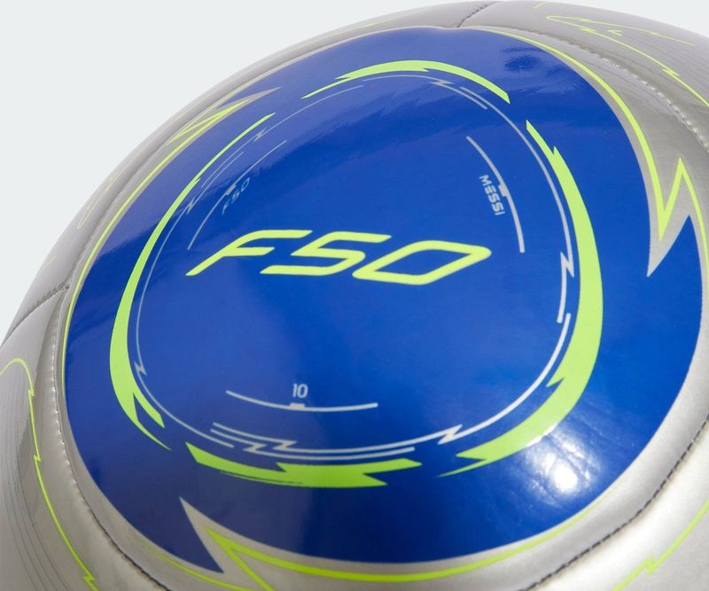adidas - Messi Club - Voetbal - Zilver - 100% Thermoplastisch Polyurethaan