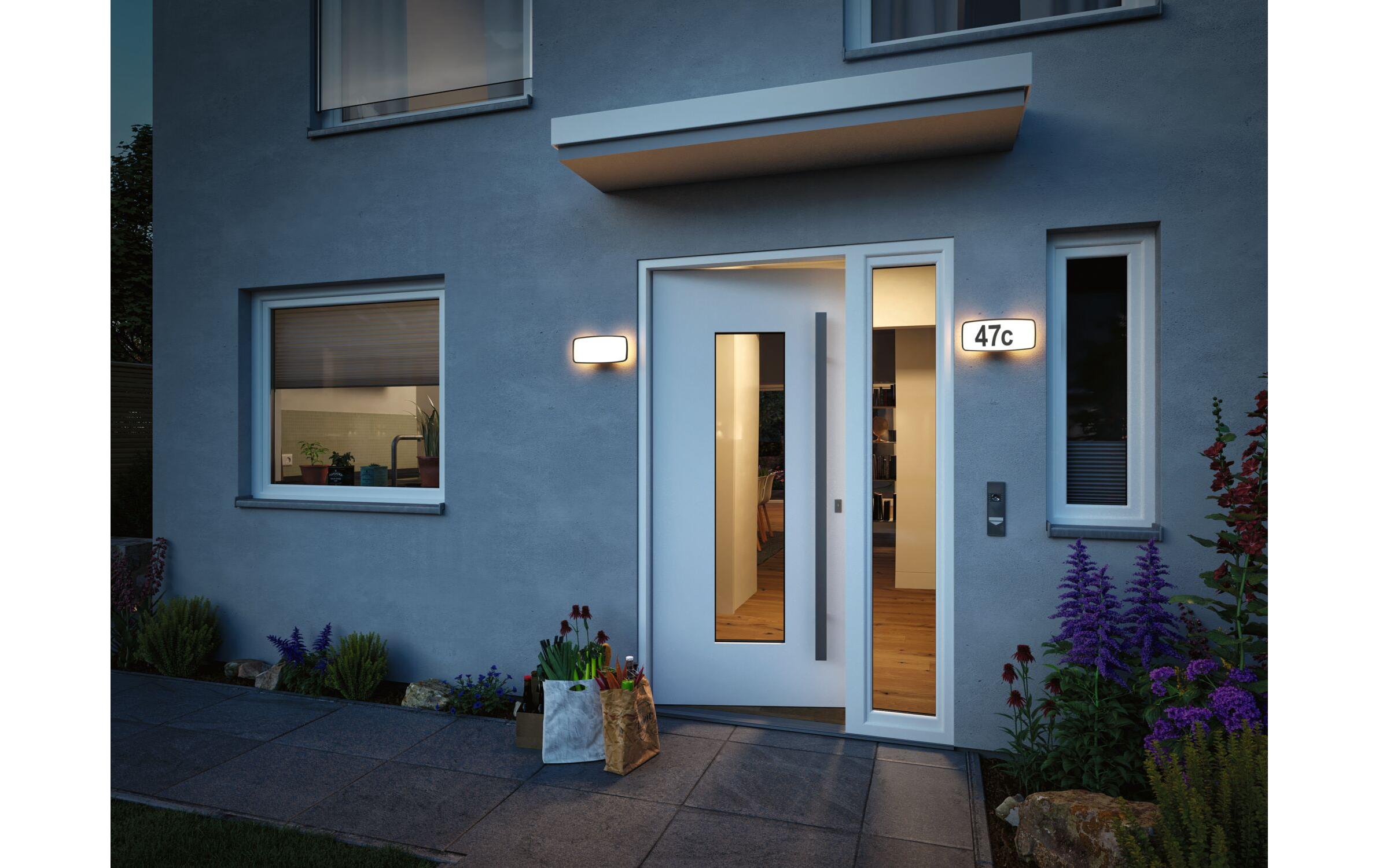 LED Hausnummernleuchte, Smart Home Zigbee 3.0Wandnummerleuchte