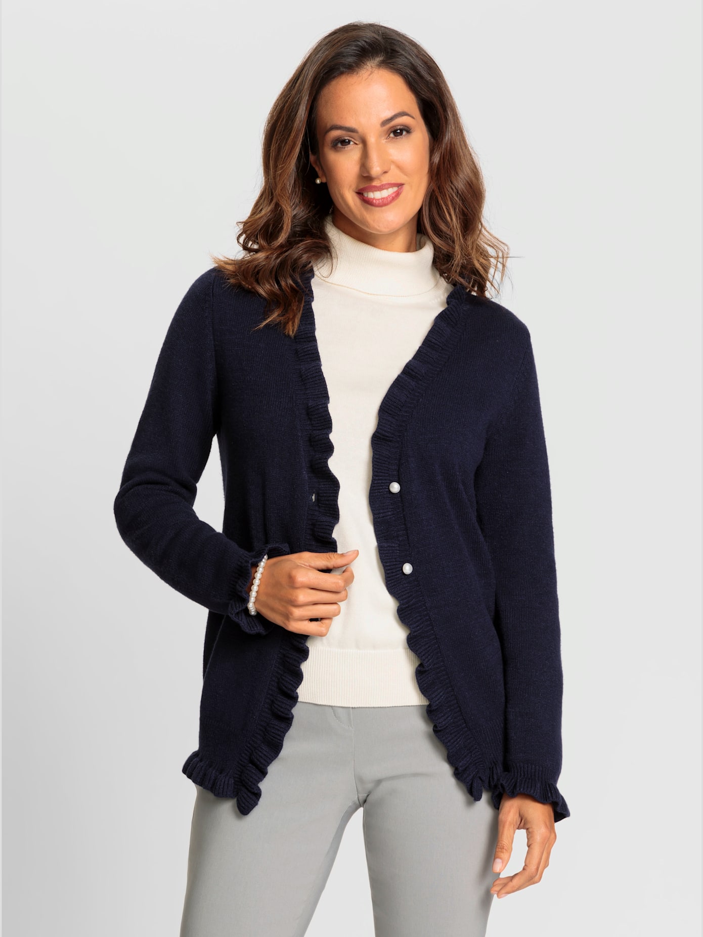 Veste en tricot 50% viscose