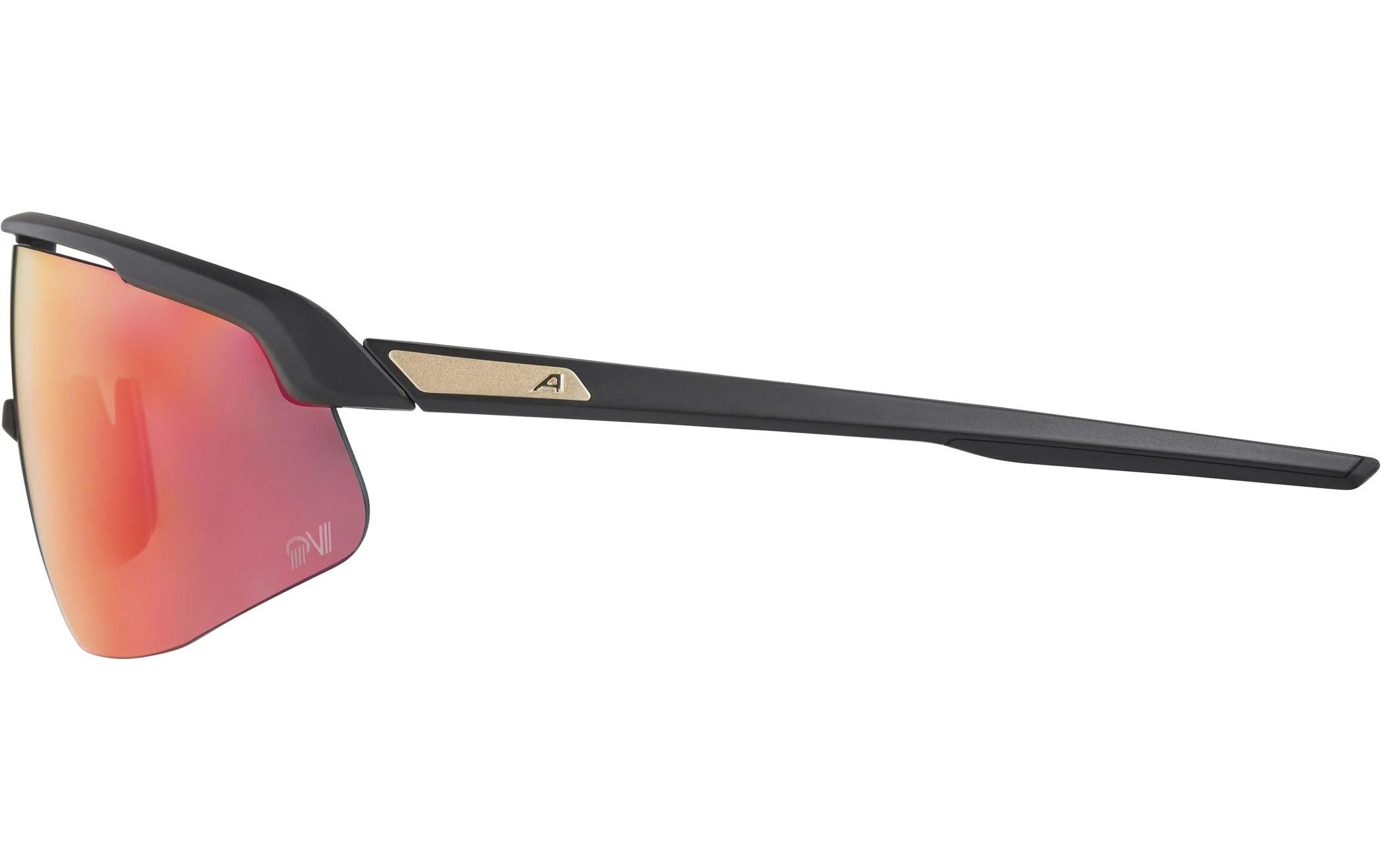 Sportbrille Turbo Pro QV - Schwarz matt<br>Velobrille Cat. 1-3