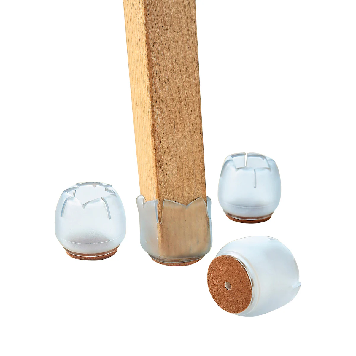 genialo - Stuhlbeinkappen, 4 Stück - mittel