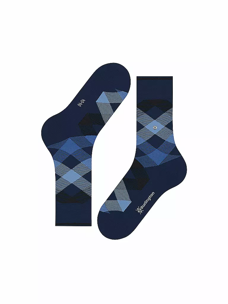 BURLINGTON Herren Socken NEWCASTLE royal blau