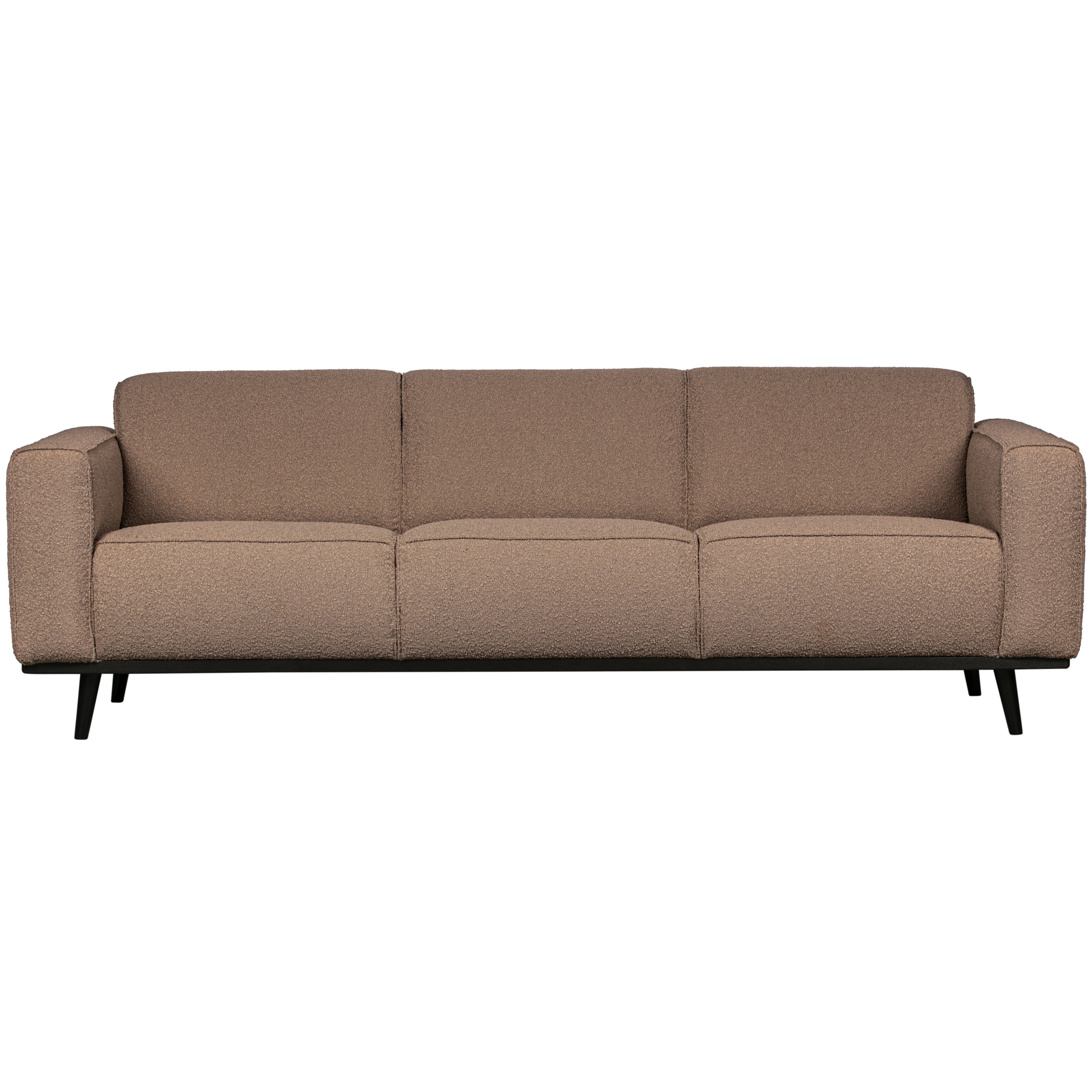 3-zits bank Statement Statement 3-zits Bank - 230 cm - Bouclé - Nougat