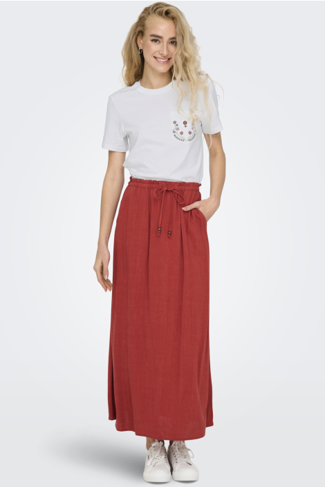 Only witte dames t-shirt