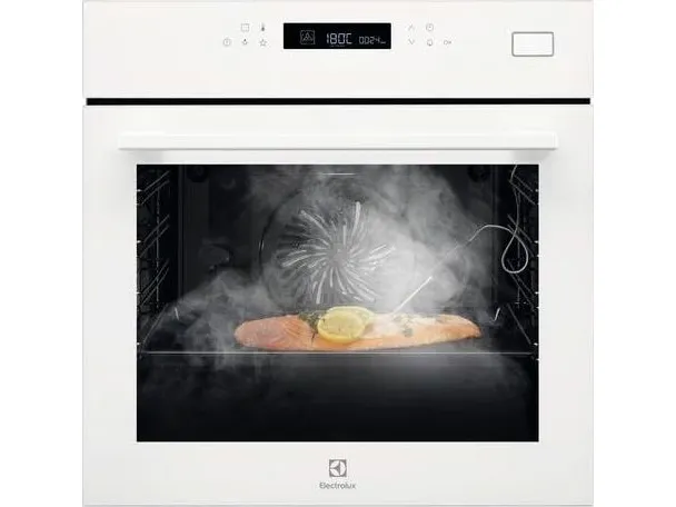 Electrolux EOB7S31V, Medium, Elektrisk ovn, 70 L, 3500 W, Damp, Indbygget
