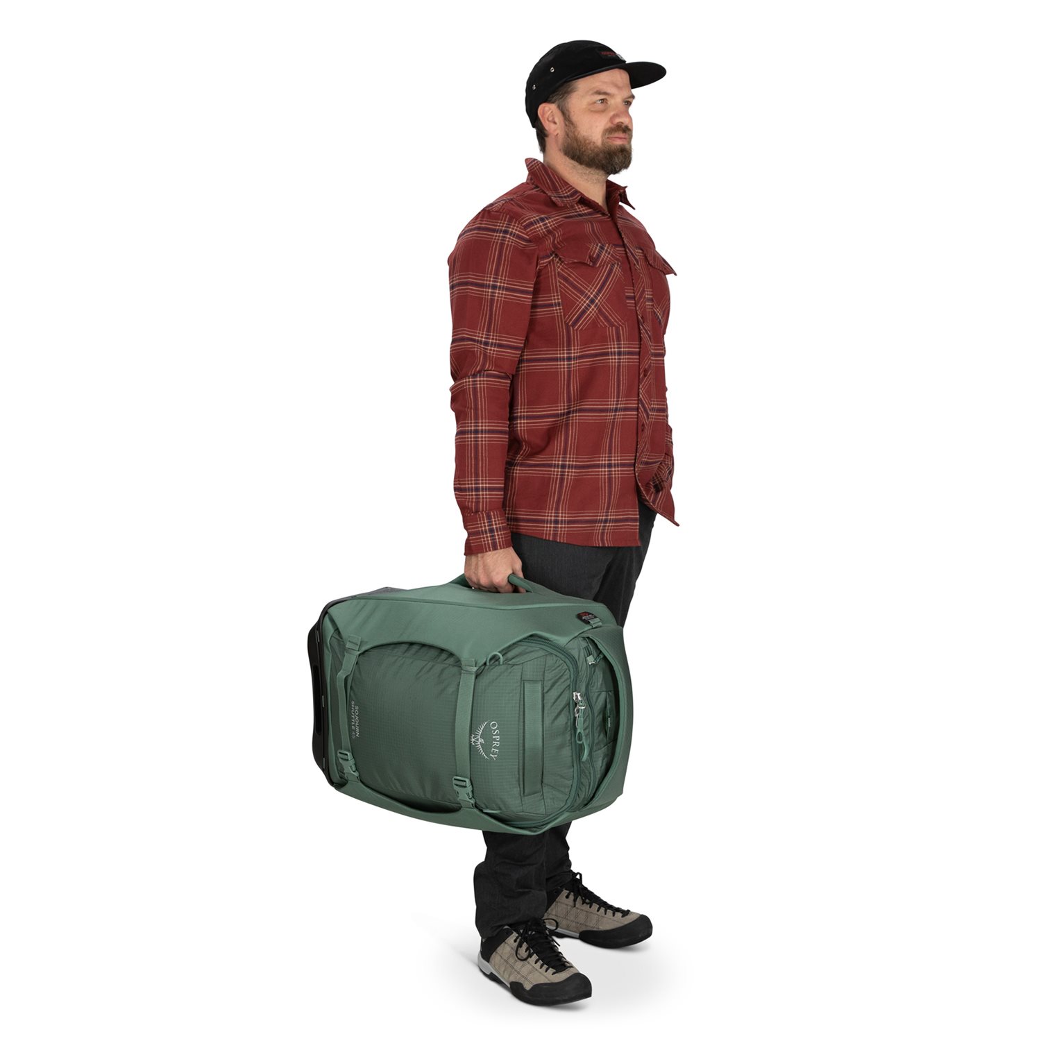 Osprey Sojourn Shuttle Wheeled Duffel 45L black