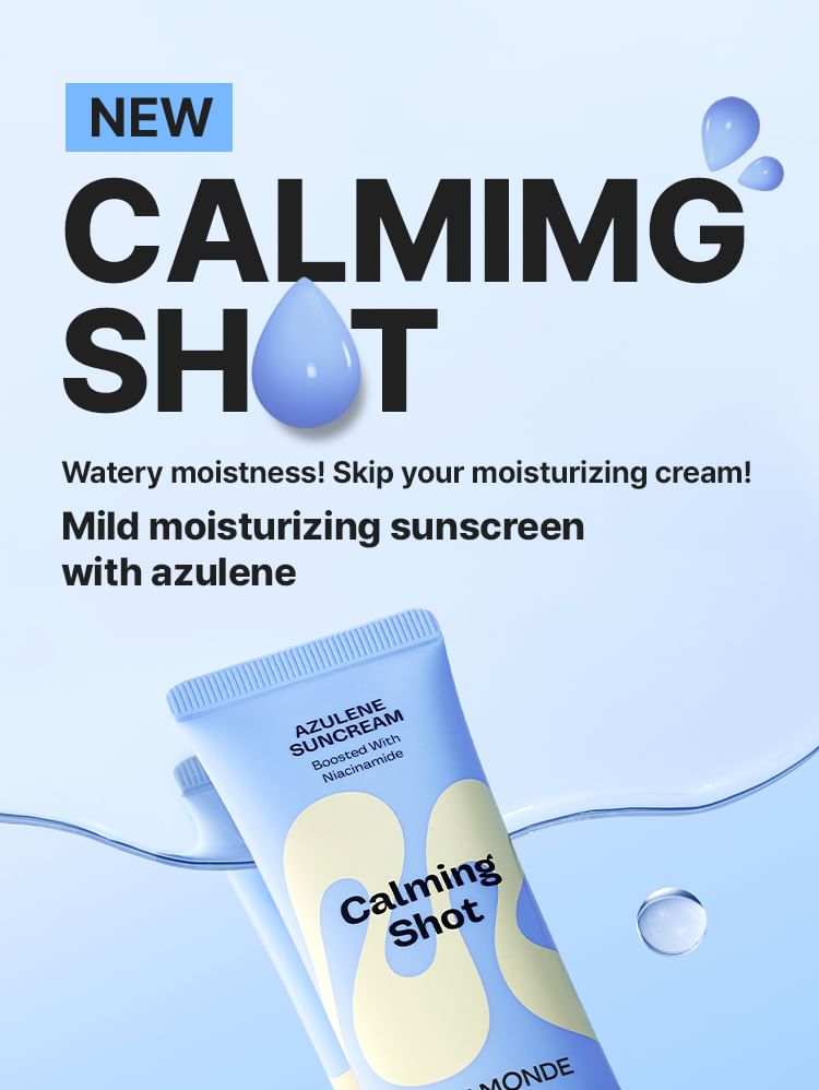 MAMONDE - Calming Shot Azulene Zonnebrandcrème
