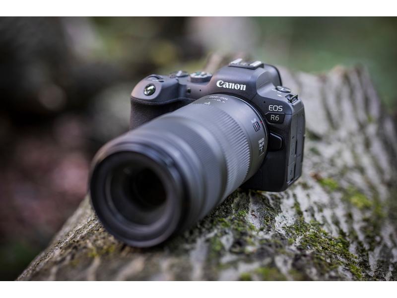 Canon Zoomobjektiv RF 100-400 mm F/5.6-8.0 IS USM Canon RF Leichtes, kompaktes Supertelezoom-Objektiv