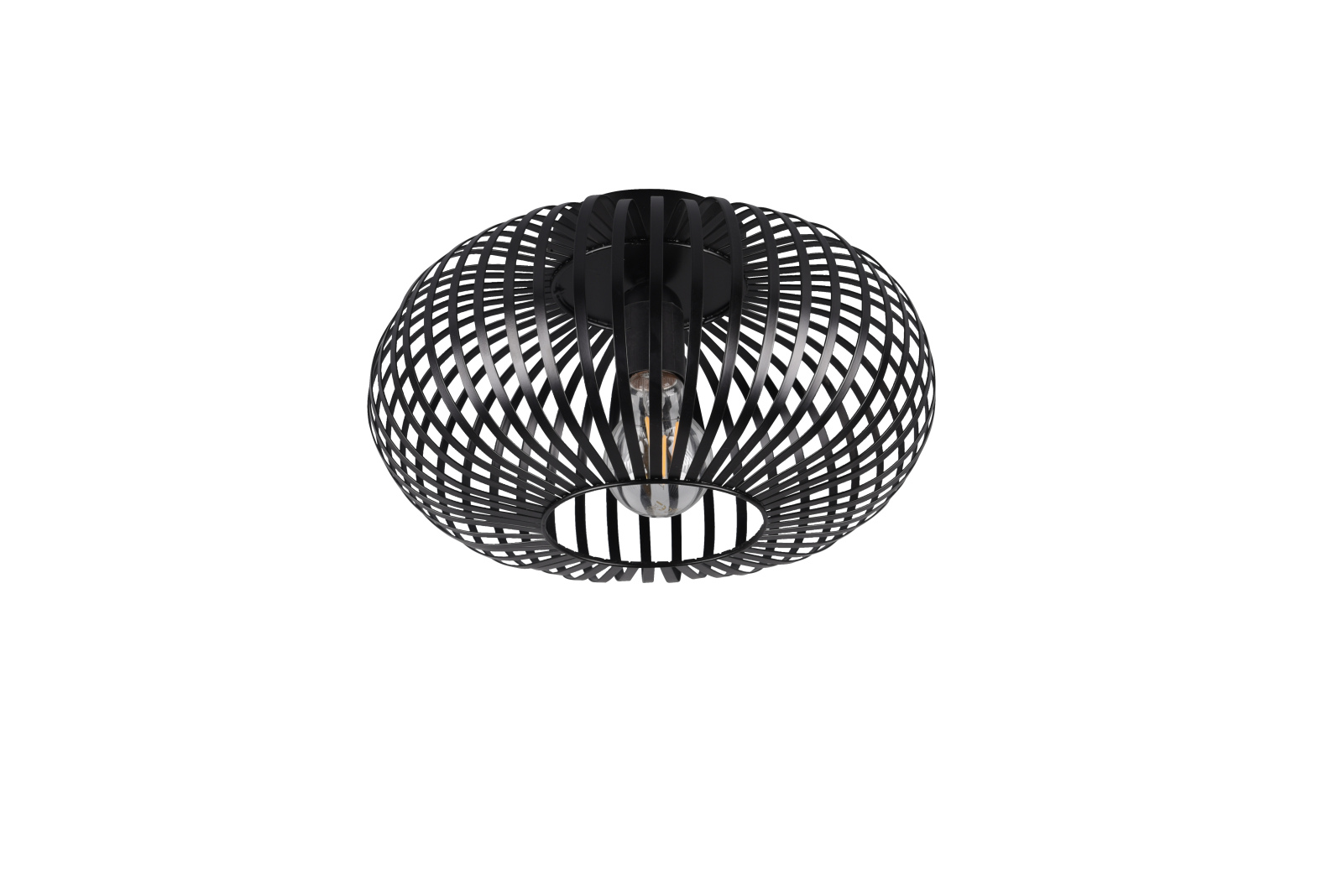 Deckenleuchte - schwarz matt - Ø 30 cm
