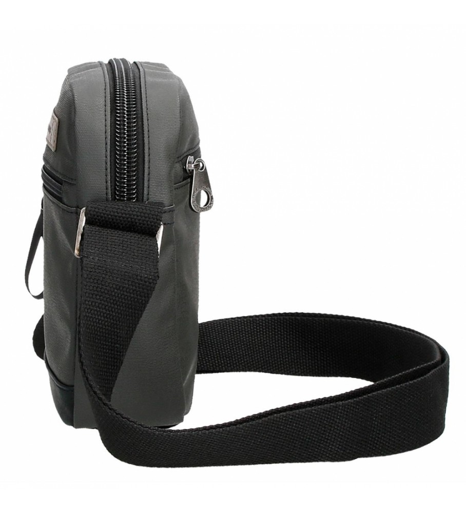 Bolsa de ombro pequena Pepe Jeans Hackney cinza