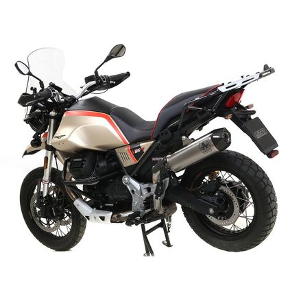 Silencieux Arrow indy race alu Dark embout carbone
