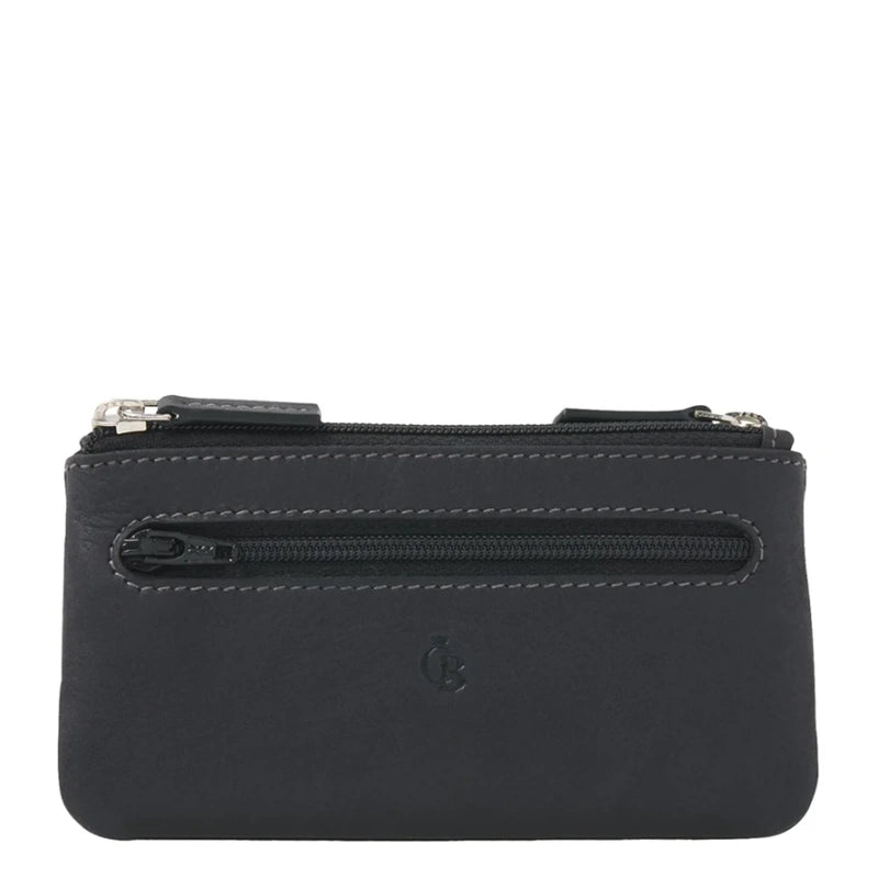Castelijn & Beerens Canyon Sleuteletui 2 Ritsen RFID Protected Zwart