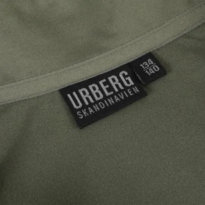Urberg Juniors' Stavik Fleece Deep Lichen Green