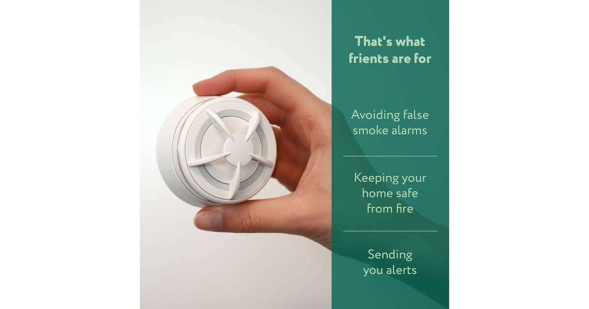 FrientIntelligent Heat Alarm melder  (Wit, Zigbee 3.0)
