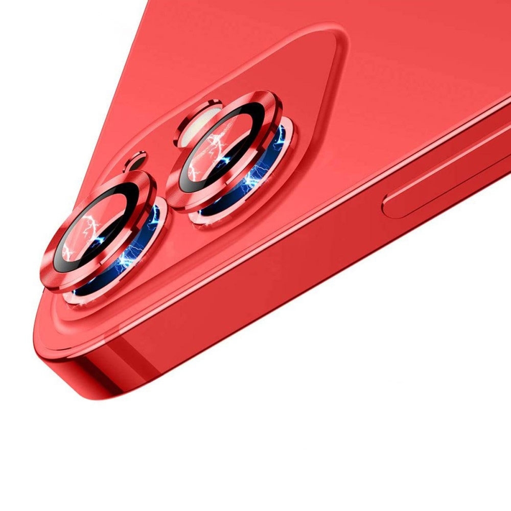 iPhone 12 Mini / iPhone 12 Kameraschutz Objektiv Ring Protector Abdeckung - Schwarz